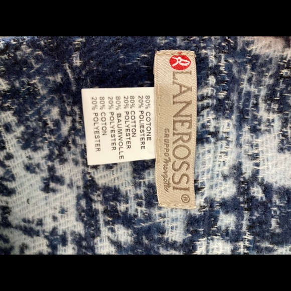 Lanerossi Italian blanket scarf - Picture 2 of 4